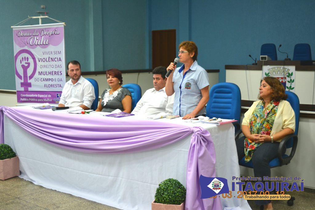 Itaquiraí realiza o Seminário Regional Empoderamento e Empreendedorismo da Mulher como saída contra a violência”