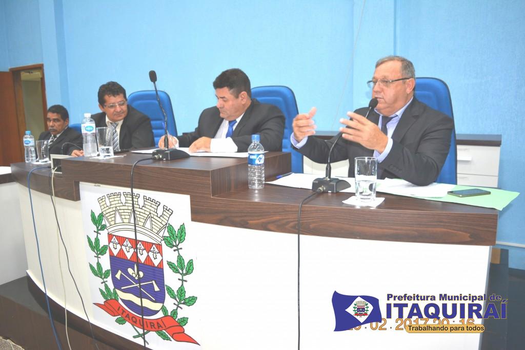 Prefeito Ricardo Fávaro discursa na Câmara, reitera compromissos e defende parcerias com vereadores