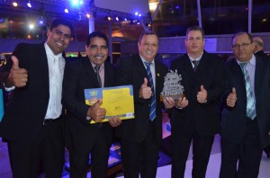 Ricardo Favaro recebe prêmio Sebrae prefeito empreendedor