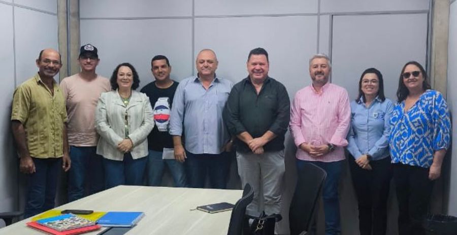 Itaquiraí discute ações de prevenção a queimadas e recuperação ambiental durante reunião na SEMADESC em Campo Grande