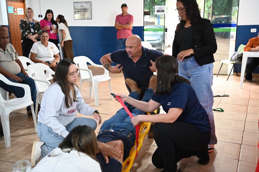 Prefeitura de Itaquiraí promove capacitação em primeiros socorros para profissionais da saúde