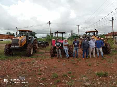 Máquinas da prefeitura darão suporte a produtores do complexo Santo Antônio