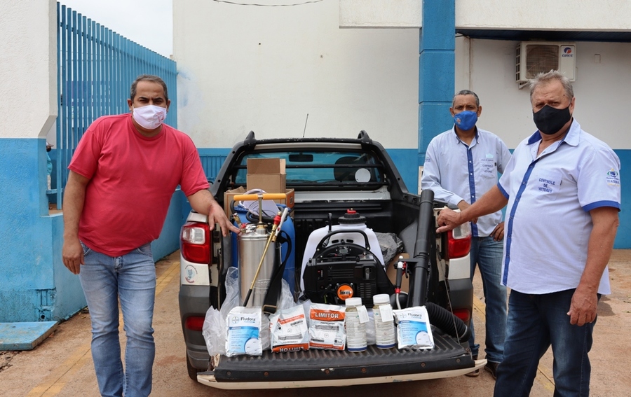 Saúde de Itaquiraí entrega novos equipamentos para o combate a dengue