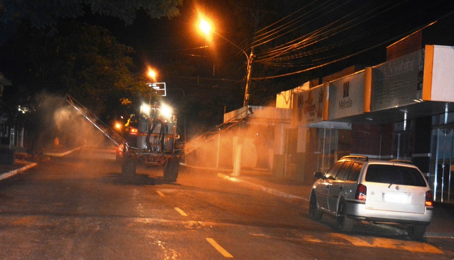 Controle de Vetores realiza higienização da cidade como forma de combater o coronavírus