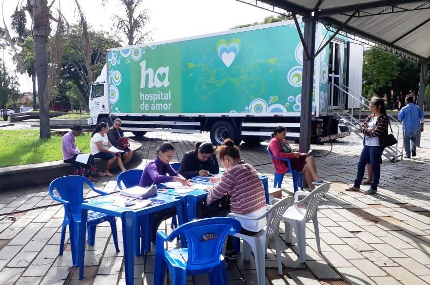 Hospital do Amor atende em Itaquiraí em parceria com a Secretaria de Saúde