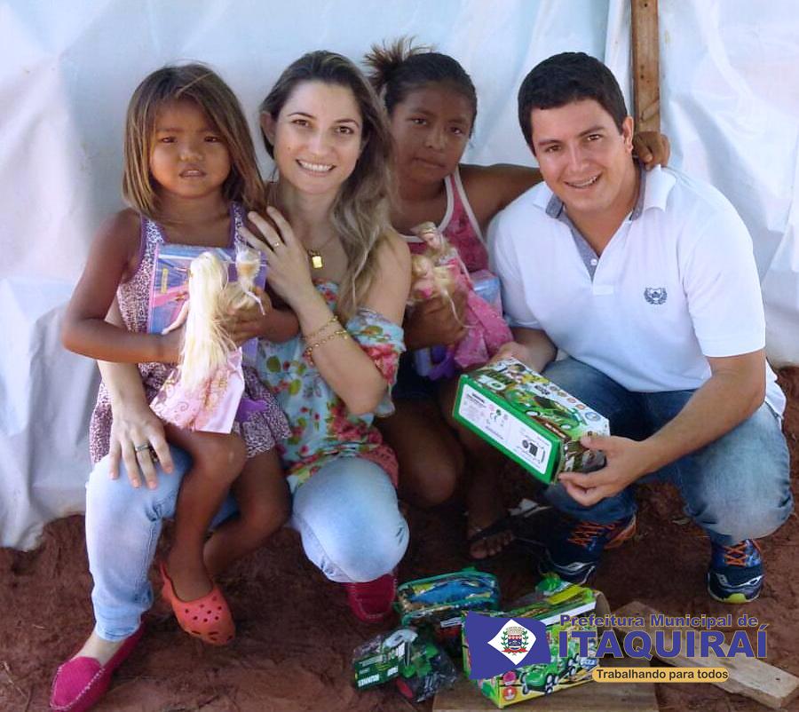 Prefeitura de Itaquiraí colabora com a campanha Natal Solidário do colégio “JJ”
