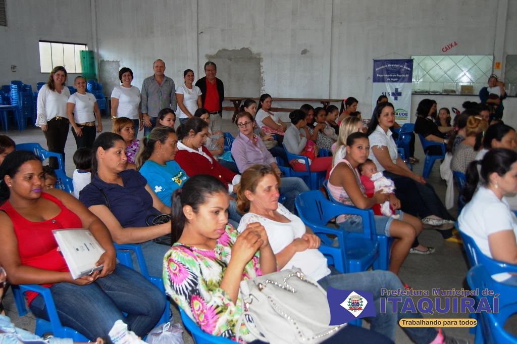 Saúde Municipal realiza ‘Agosto Dourado’ incentivando o aleitamento materno e presenteando mães