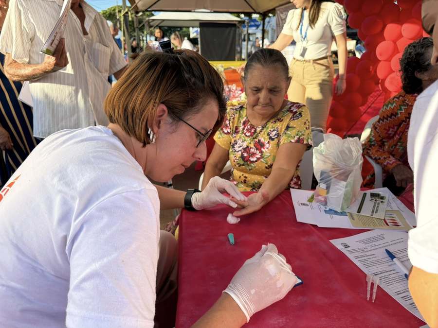 Feira da Saúde leva cuidado a mais de 500 pessoas em Itaquiraí
