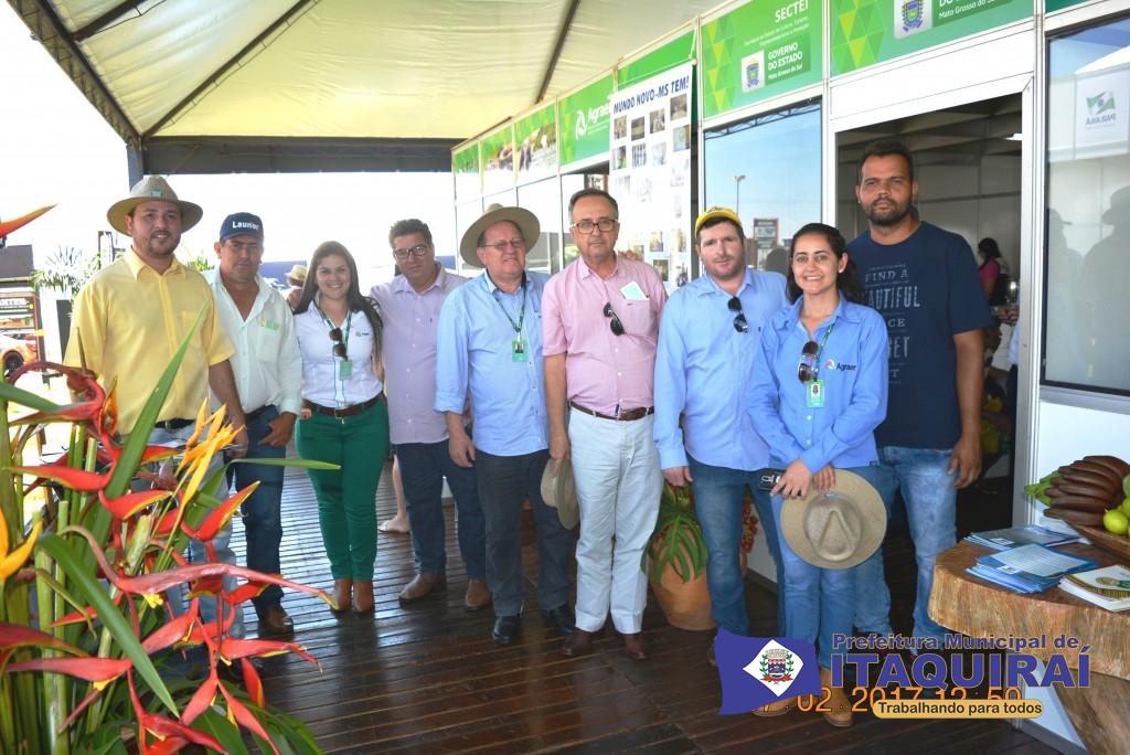 Secretaria de Agricultura e Pecuária do Município de Itaquiraí faz avaliação positiva da visita ao Show Rural Coopavel