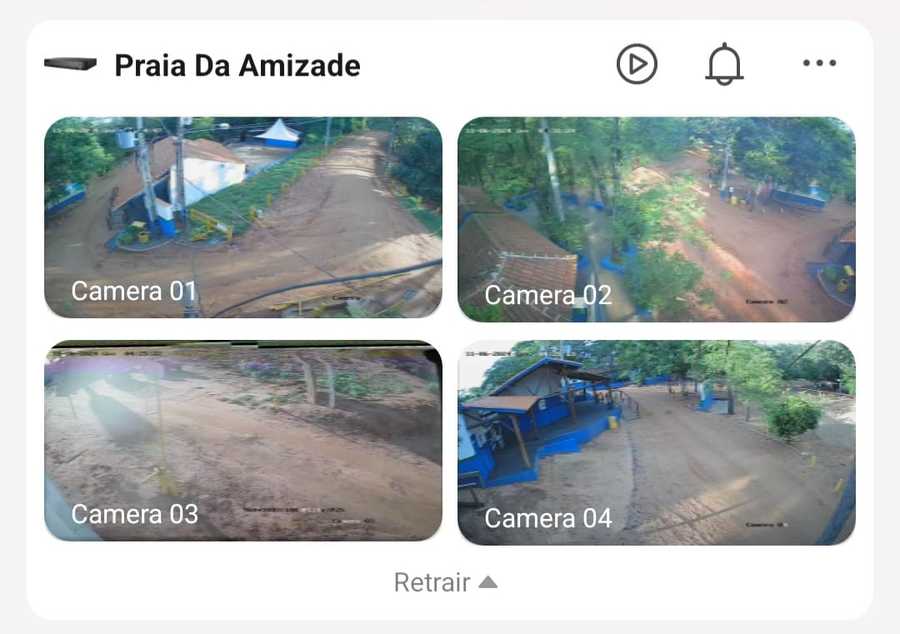 Instalação de Câmeras de Segurança na Praia da Amizade: Medida vai garantir mais segurança e fiscalização ambiental