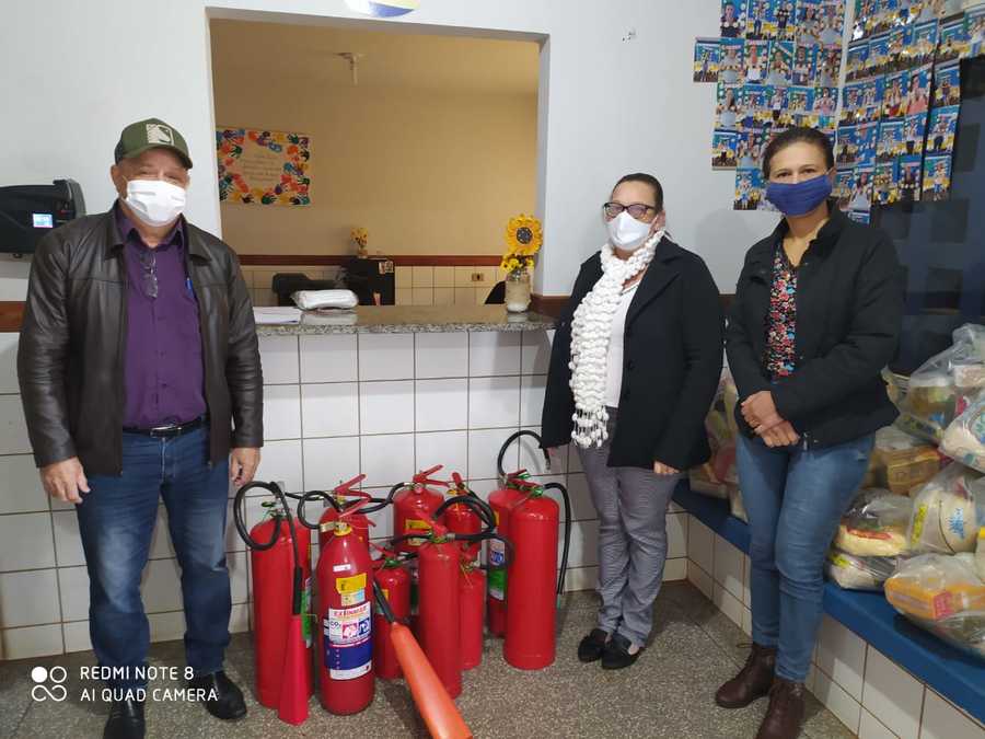 Escolas e creches estão sendo equipadas com sistema de prevenção e combate a incêndio