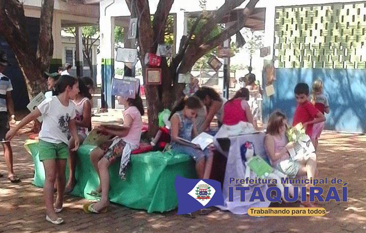 Projeto de Leitura da reme de Itaquiraí encanta e ajuda no desenvolvimento intelectual dos alunos
