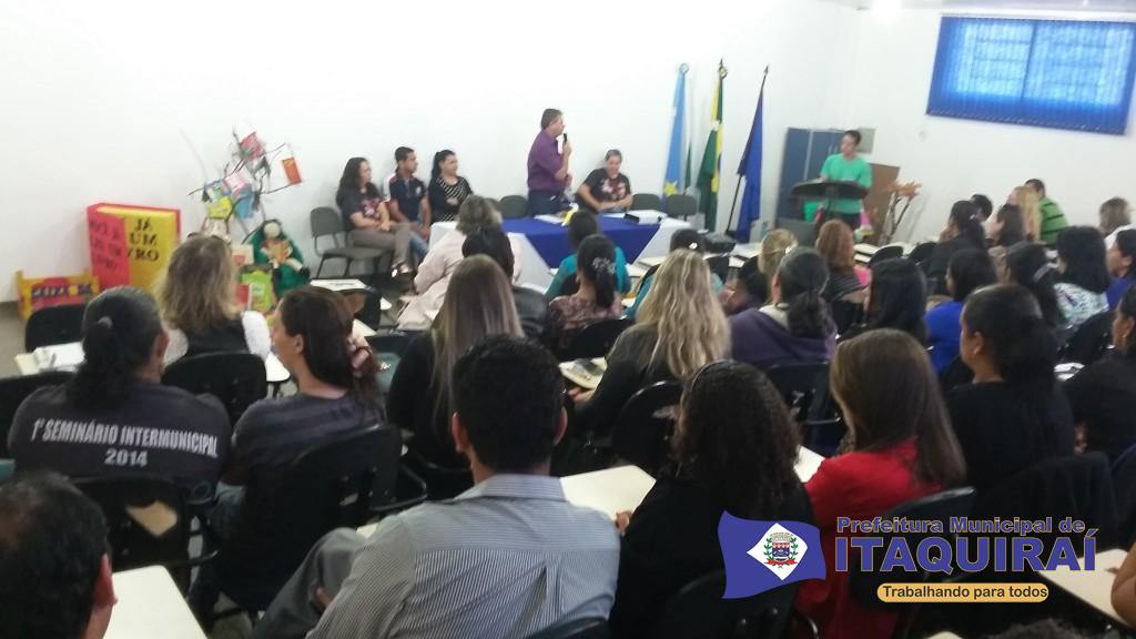 Educação de Itaquiraí abre os trabalhos do PNAIC 2015 com seminário