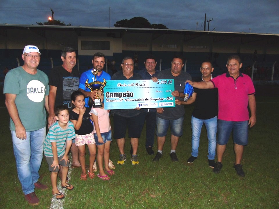 Refrigeração Silva é o grande campeão do Torneio dos 39 anos de Itaquiraí