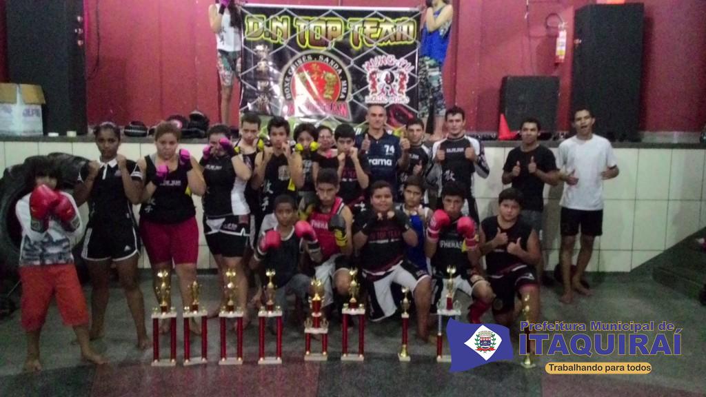 Itaquiraí conquista 10 títulos de campeão na 5ª Copa Toledo de Boxe Chinês