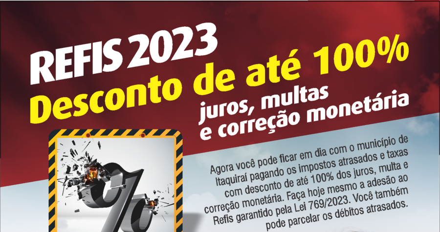 Prefeitura de Itaquiraí oferece parcelamento de débitos municipais em até 6 x com desconto de juros, multa e correção monetária