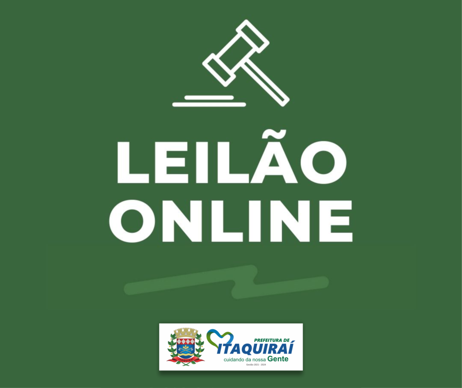 Itaquiraí realiza leilão de bens inservíveis através Casa de Leilões