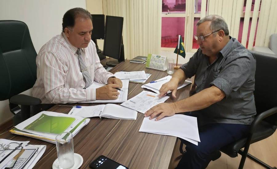 Prefeito Ricardo reivindica no Incra regularização fundiária e áreas para uma fecularia e um laticínios