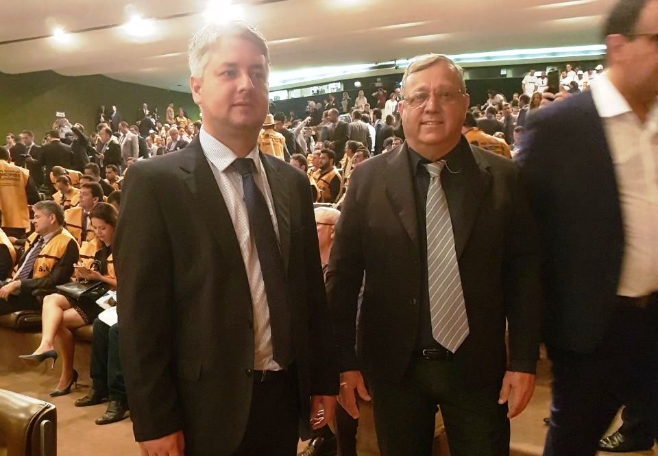 Prefeito Ricardo Fávaro está participando da Marcha dos Prefeitos, hoje, em Brasília