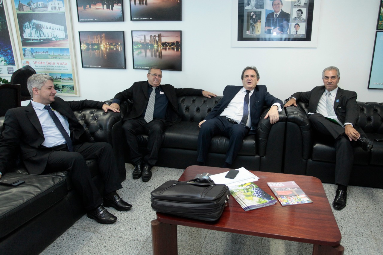 Prefeito Ricardo mantém agenda com Senador Moka e com governador Reinaldo, em Brasília-