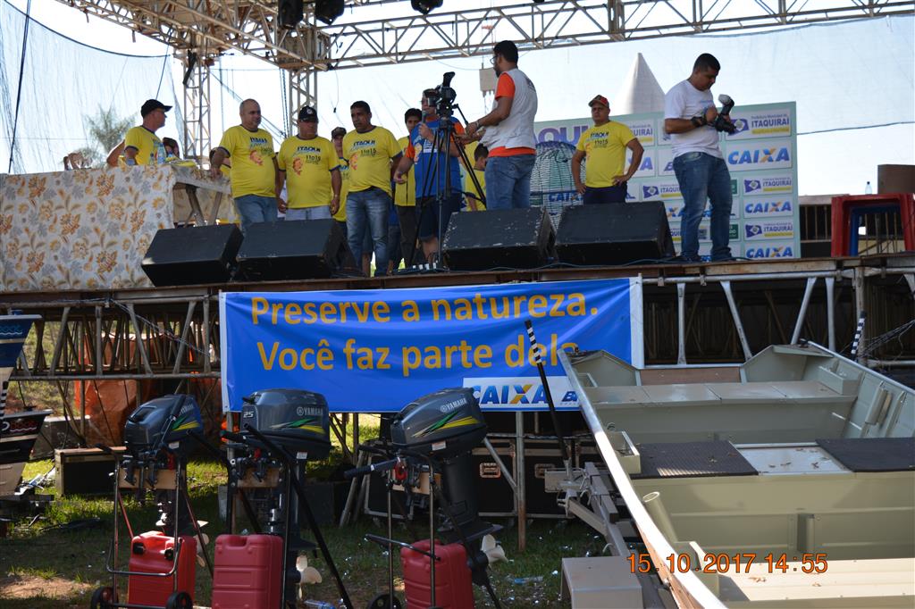 Itaquipesca 2017 realiza ações sociais com doação de parte de arrecadação à entidades; atividades ambientais também marcaram o evento