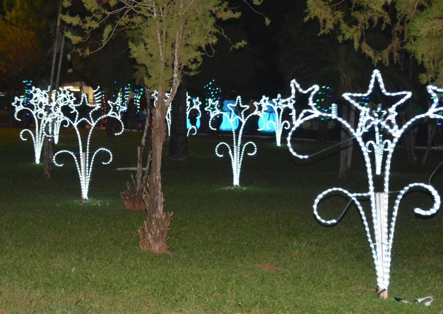 Prefeito Ricardo Fávaro abre o "Natal Iluminado" na praça Santos Tomazelli