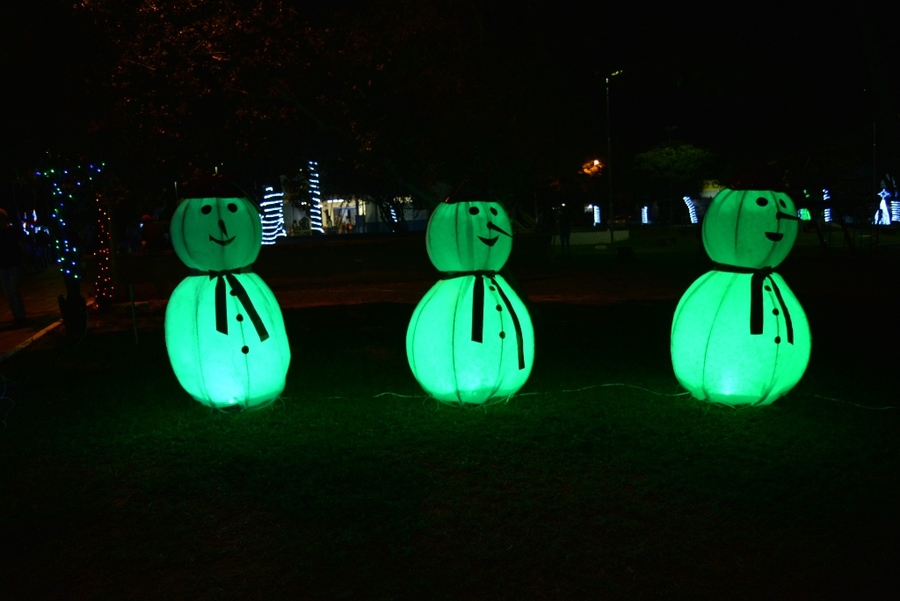Prefeito Ricardo Fávaro abre o "Natal Iluminado" na praça Santos Tomazelli