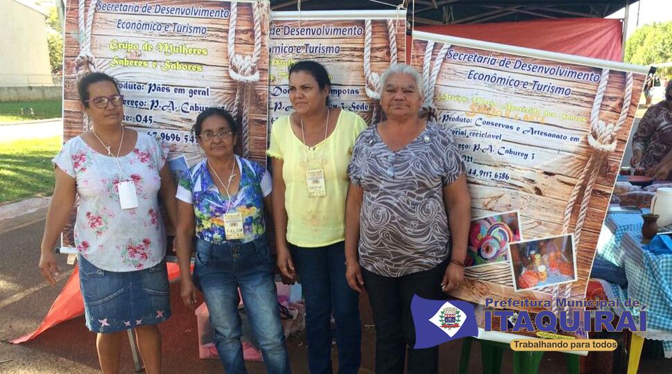 Mulheres produtoras e artesãs representam Itaquiraí na 13ª Feira de Sementes Nativas e Crioulas