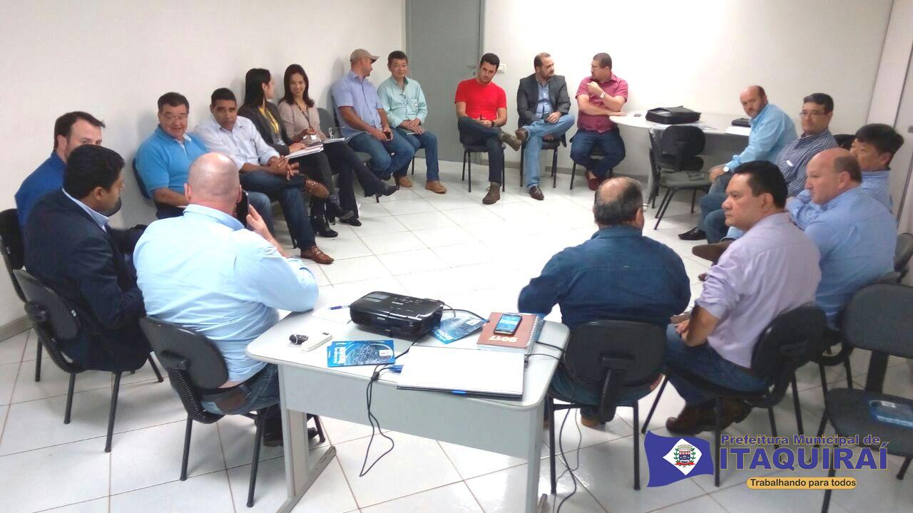 Secretários de oito municípios discutem em Itaquiraí ações visando o desenvolvimento sustentável e geração de empregos