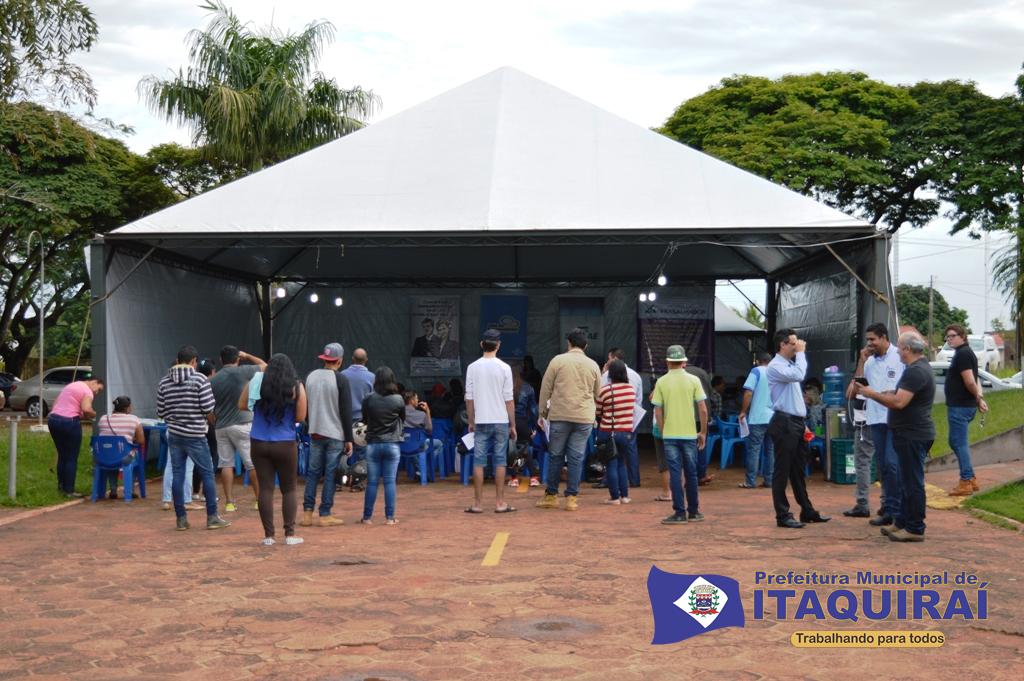 Prefeitura de Itaquiraí abre a Semana do MEI realizando centenas de entrevistas para empregos