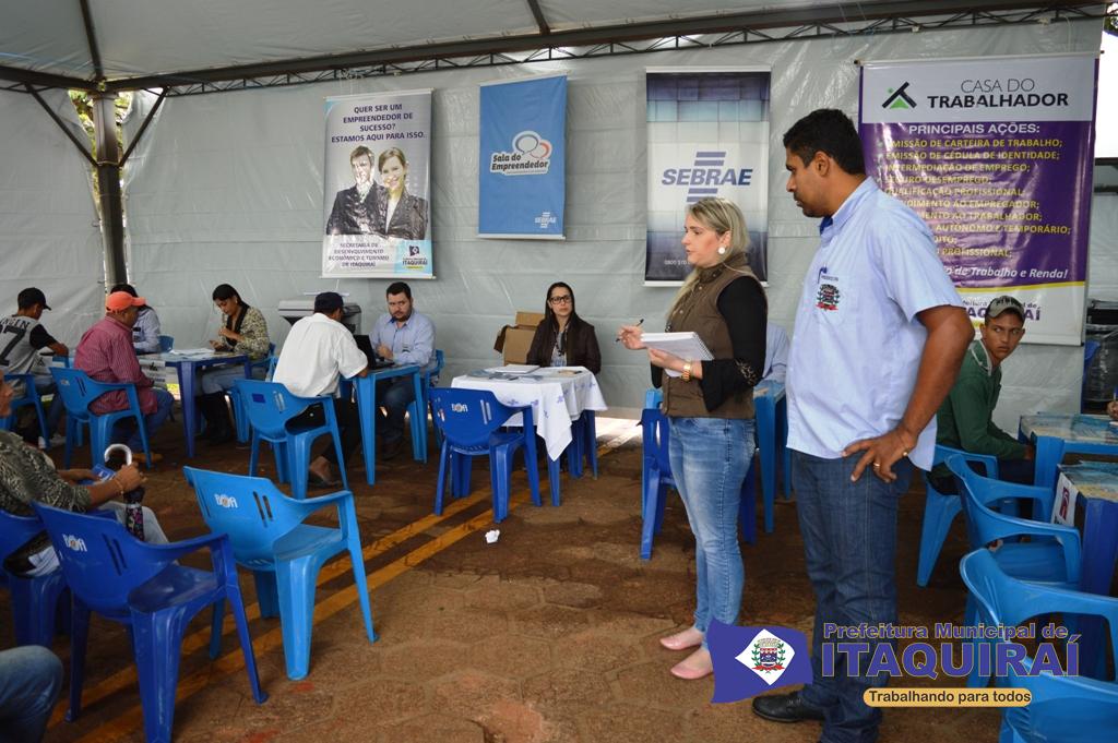 Prefeitura de Itaquiraí abre a Semana do MEI realizando centenas de entrevistas para empregos