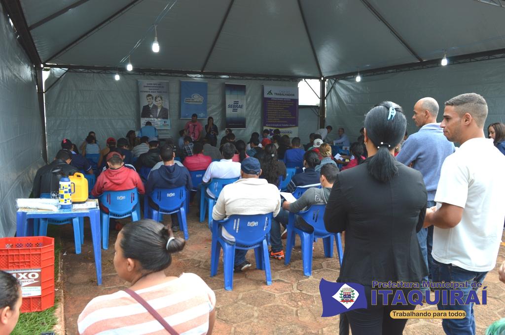 Prefeitura de Itaquiraí abre a Semana do MEI realizando centenas de entrevistas para empregos
