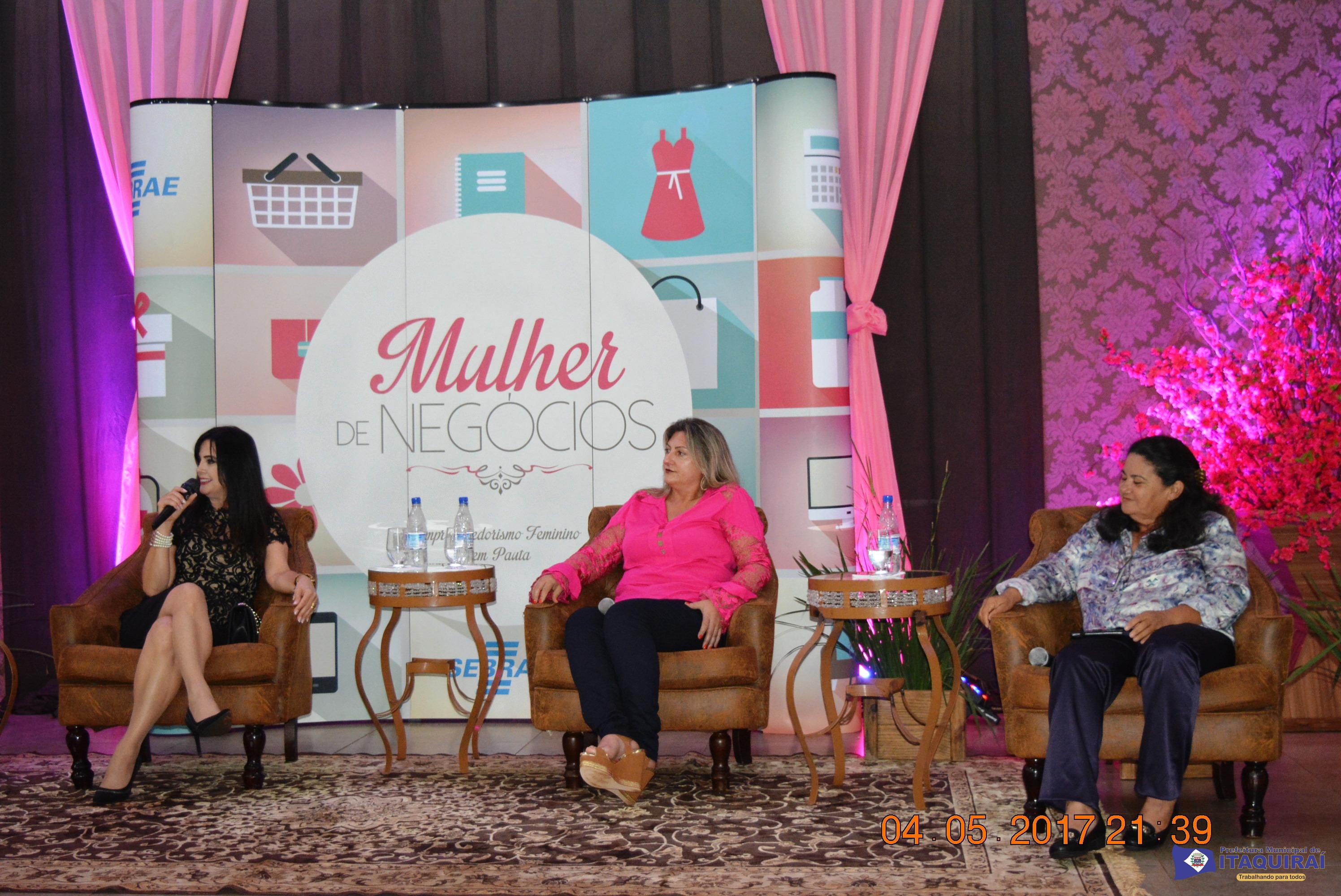 Talk Show apresentado pela Prefeitura, Sebrae e Aciita inova forma de incentivo ao empreendedorismo feminino