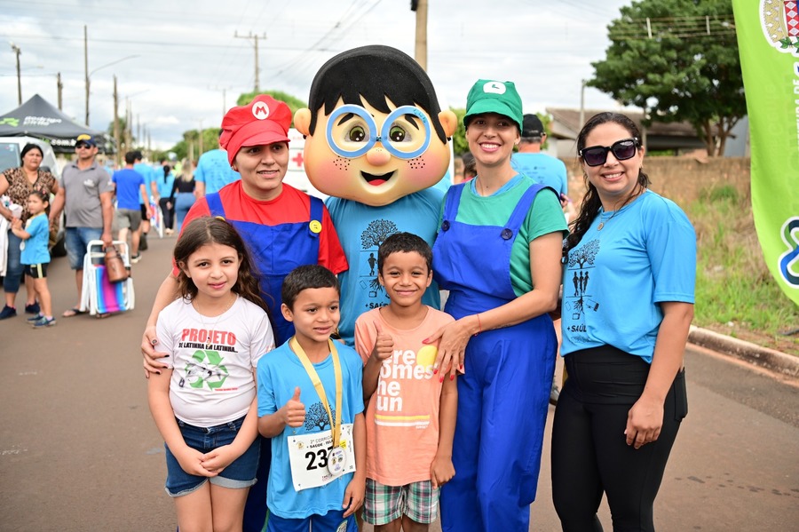 2ª Corrida do Projeto Mais Saúde, Menos Telas leva integração e hábitos saudáveis em Itaquiraí