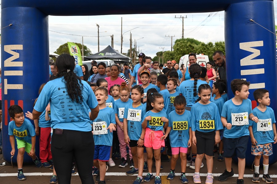 2ª Corrida do Projeto Mais Saúde, Menos Telas leva integração e hábitos saudáveis em Itaquiraí