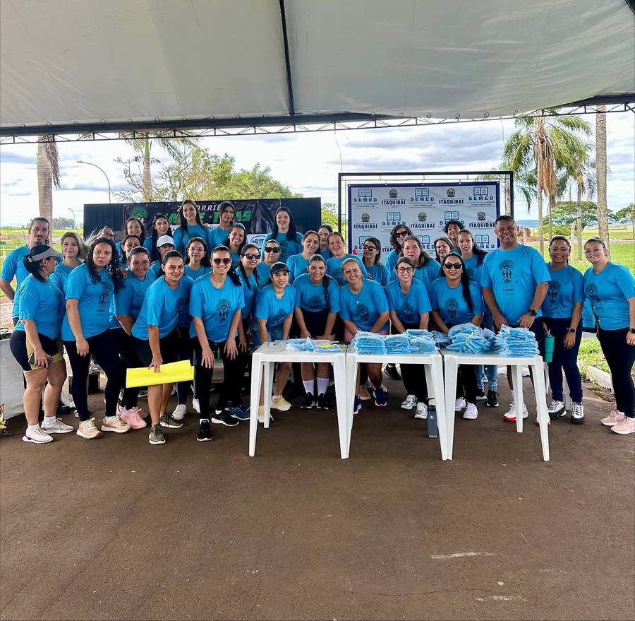 2ª Corrida do Projeto Mais Saúde, Menos Telas leva integração e hábitos saudáveis em Itaquiraí