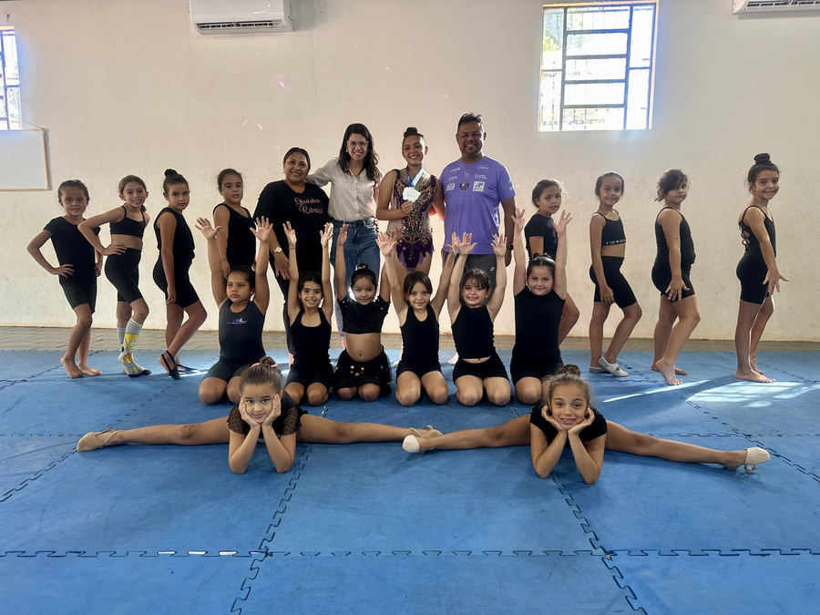 Atleta de Itaquiraí é vice-campeã estadual de Ginástica Rítmica nos Jogos Escolares da Juventude de MS