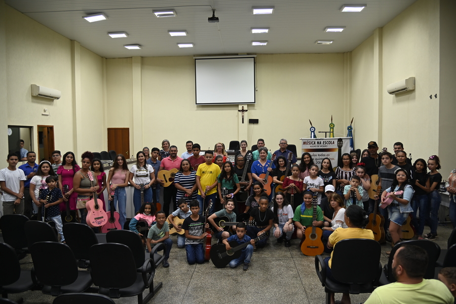 Projeto Música na Escola amplia e abre a segunda turma