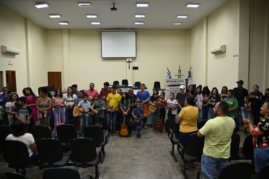 Projeto Música na Escola amplia e abre a segunda turma