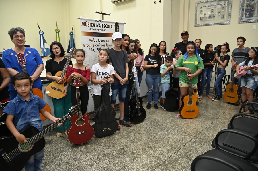 Projeto Música na Escola amplia e abre a segunda turma