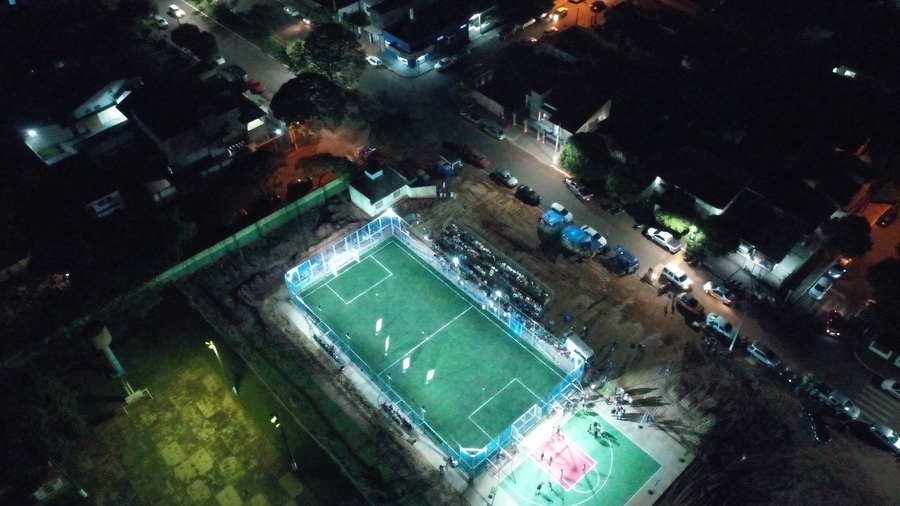 Arena Esportiva é inaugurada em Itaquiraí