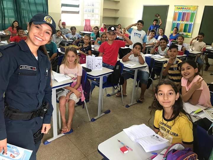 Secretaria de Educação e Polícia Militar iniciam o PROERD a alunos de Itaquiraí