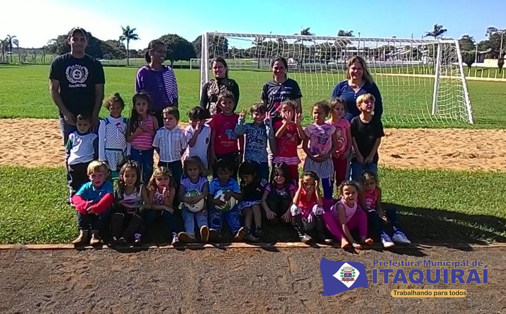 Alunos do Assentamento Sto Antônio visitam a Prefeitura de Itaquiraí pela 1ª vez
