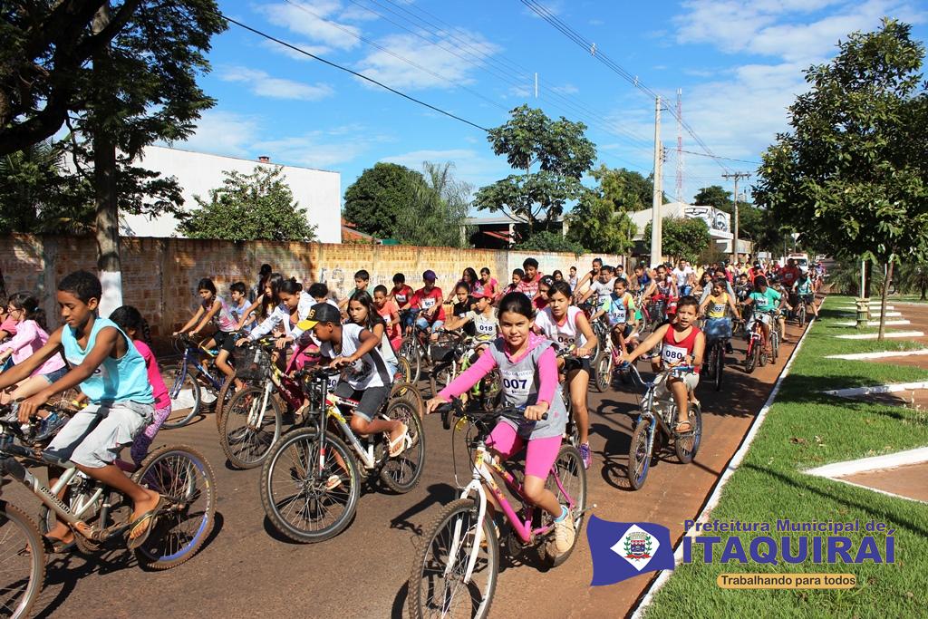 2º Passeio Ciclístico de Itaquiraí sorteou mais de 80 brindes