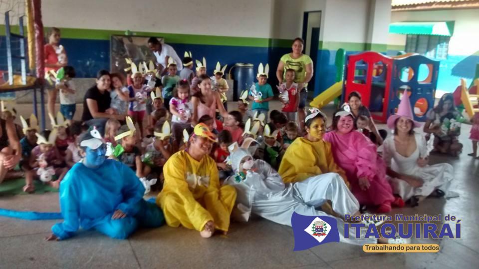 Prefeitura de Itaquiraí distribui mais de 3000 ovos de Páscoa para alunos