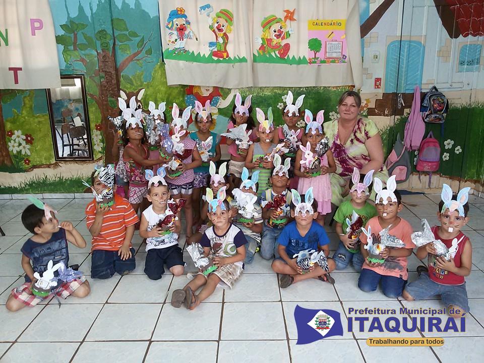 Prefeitura de Itaquiraí distribui mais de 3000 ovos de Páscoa para alunos