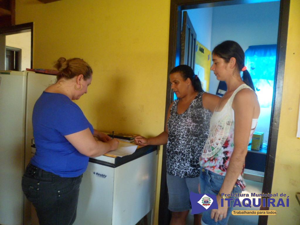 Técnica da SEMED visita unidades escolares