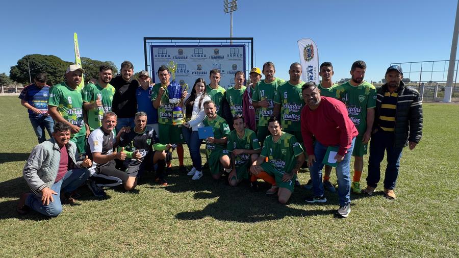 Final do Municipal de Futebol Suíço premia campeões nas categorias Aberto e Master