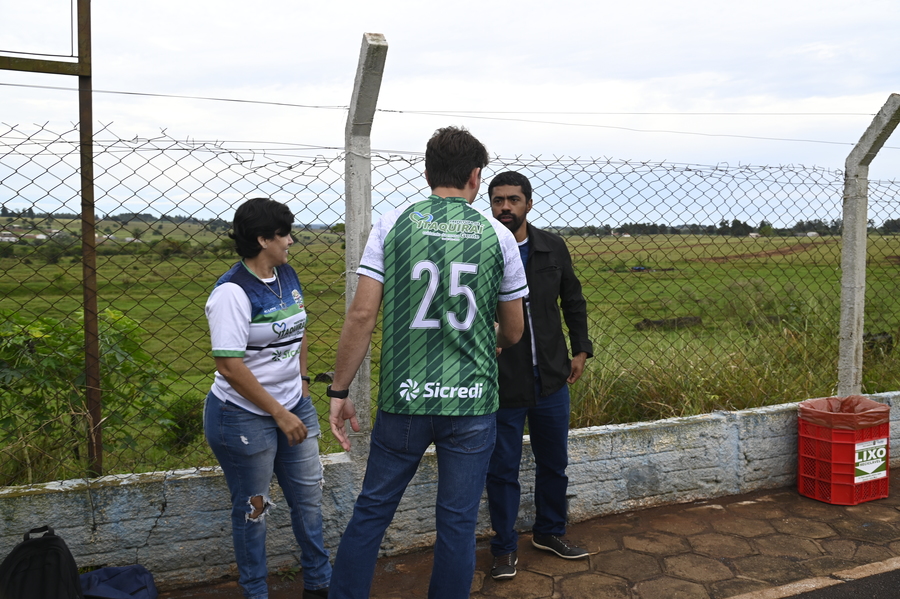 Prefeitura abriu no domingo o Campeonato Municipal de Futebol Suíço