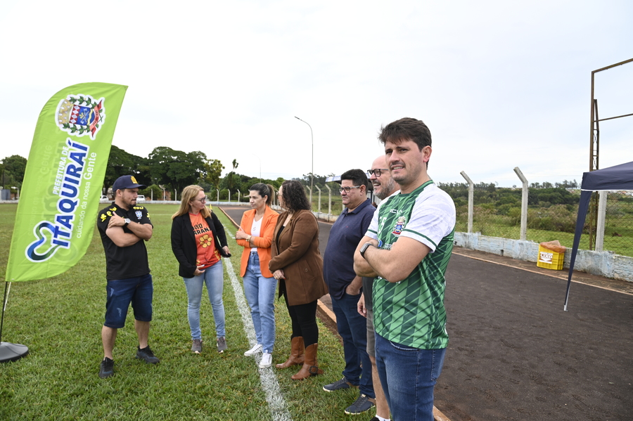Prefeitura abriu no domingo o Campeonato Municipal de Futebol Suíço